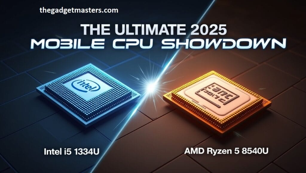 Intel i5 1334U vs AMD Ryzen 5 8540U The Ultimate 2025 Mobile CPU Showdown