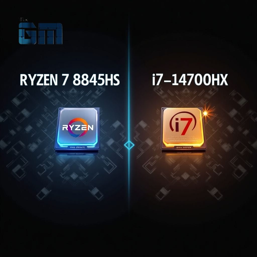 Ryzen 7 8845HS vs i7-14700HX A Deep Dive into High-Performance Laptop CPUs